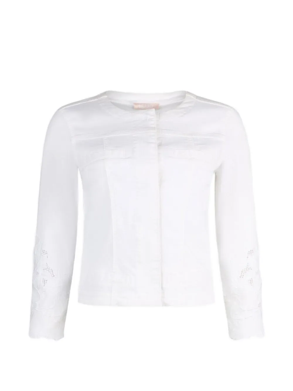 LIU JO appliqué jacket - Weiß