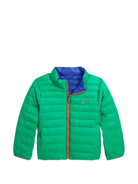 POLO RALPH LAUREN KIDS quilted reversible jacket