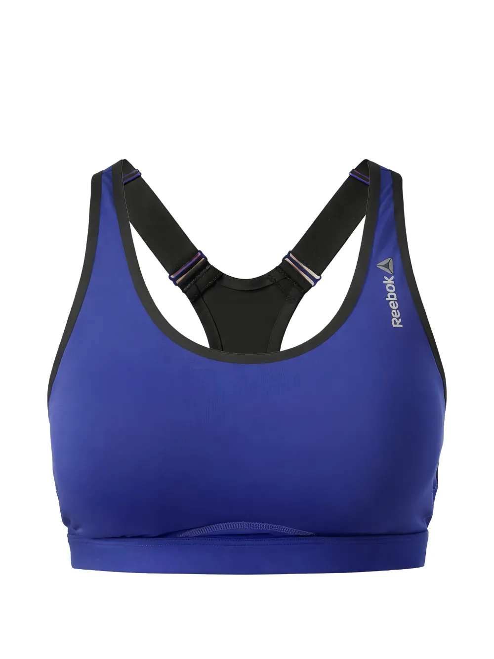 Reebok Racerback Cutout Tank Top In Blue