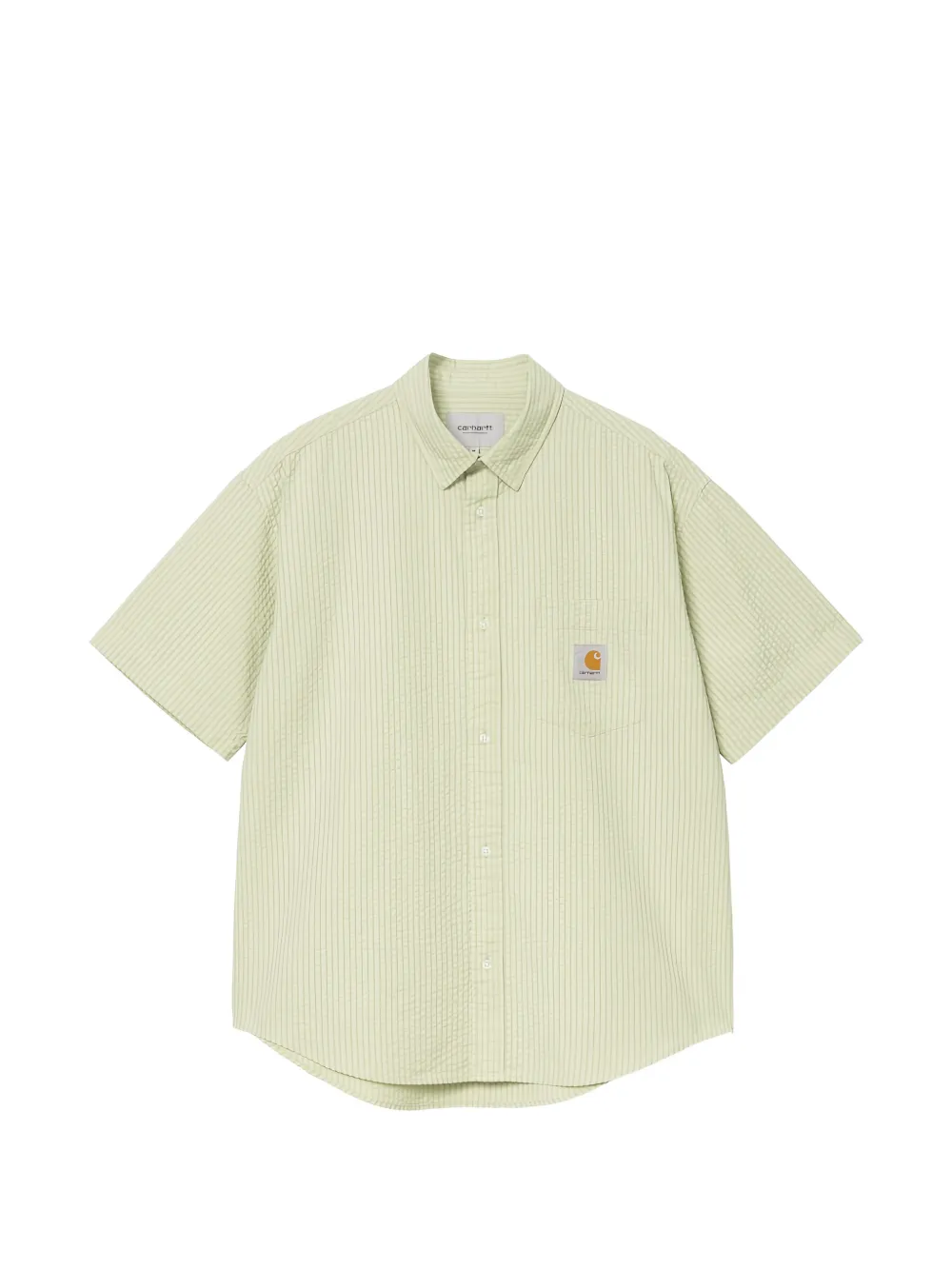 Carhartt WIP Gestreiftes Toland Hemd - Grün