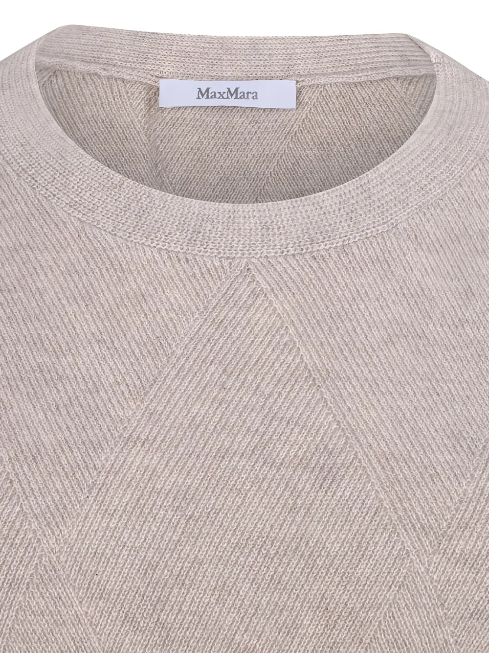 Max Mara Trui met textuur Beige