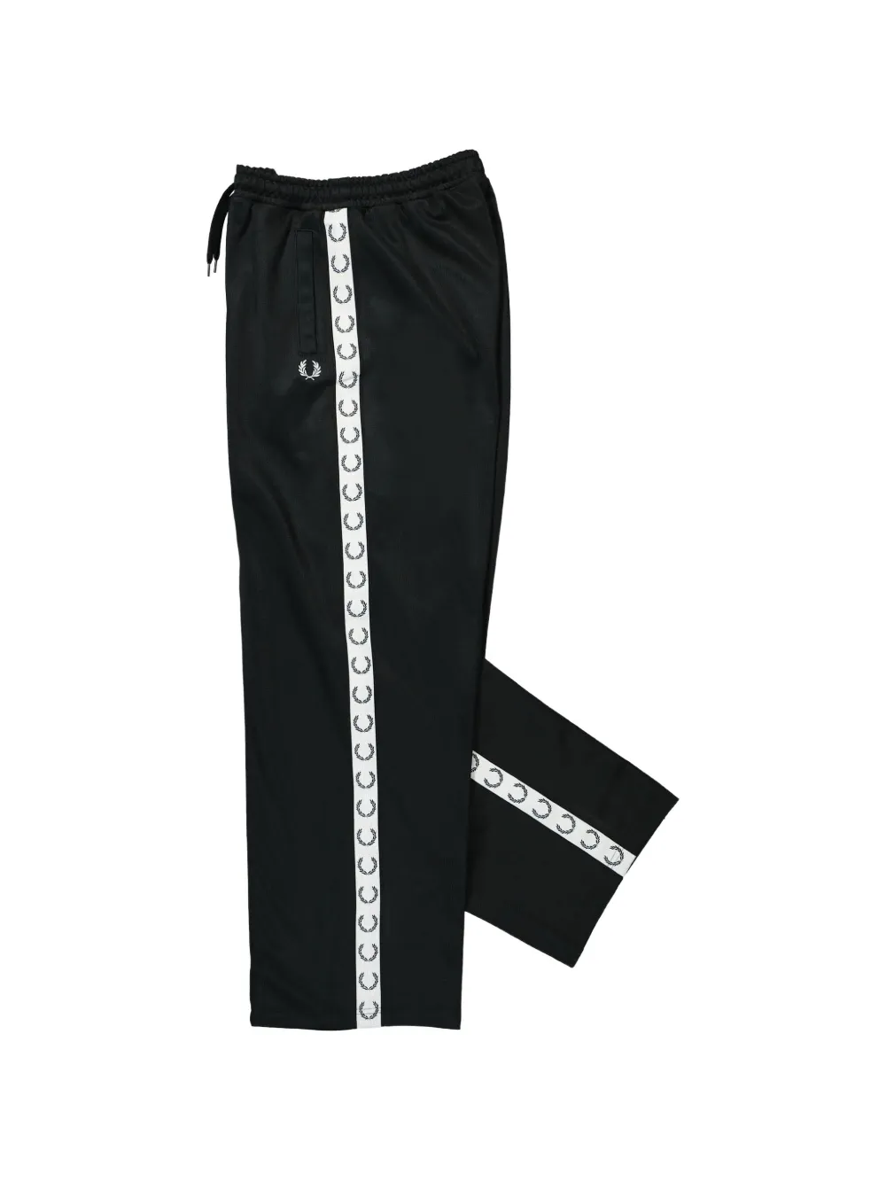  Fred Perry Wide-leg Track Trousers - Black 