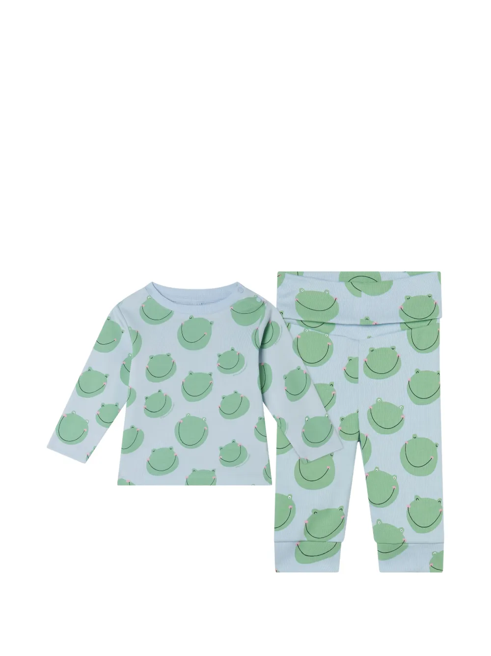 Stella McCartney Kids frog-print tracksuit - Blu