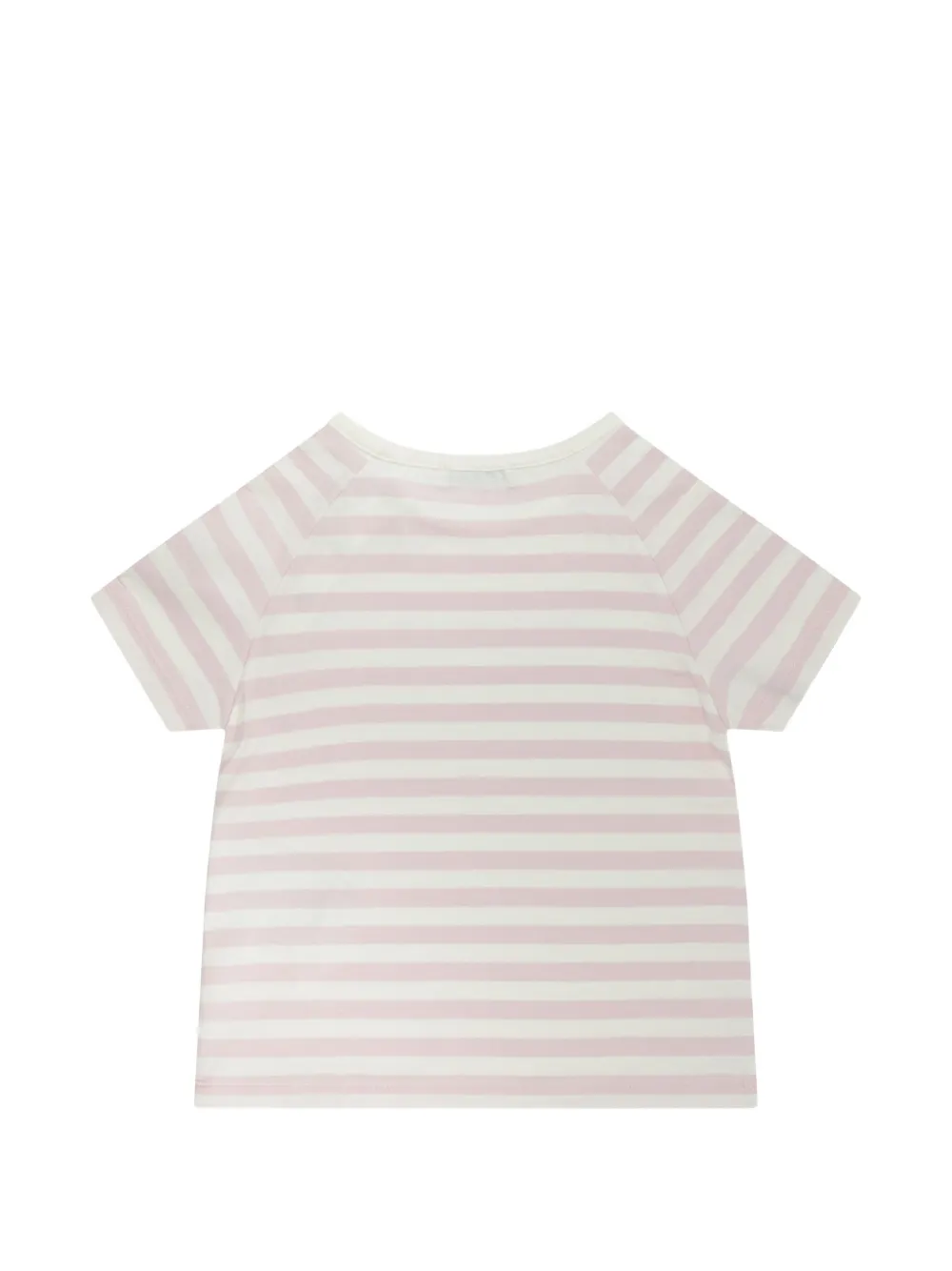 Moncler Enfant Gestreept T-shirt Wit