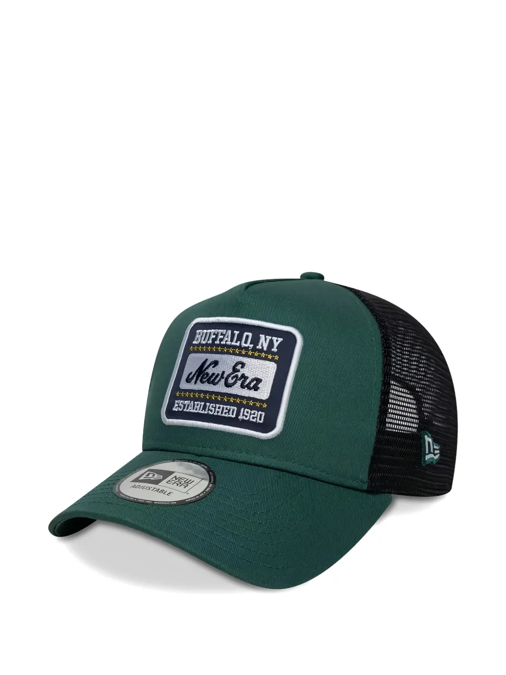NEW ERA CAP 9FORTY A-Frame-patch trucker hat - Verde