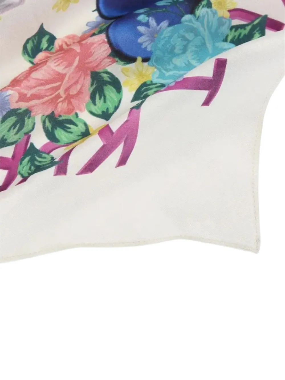 Kurt Geiger London Bandana sjaal met bloemenpatroon Beige