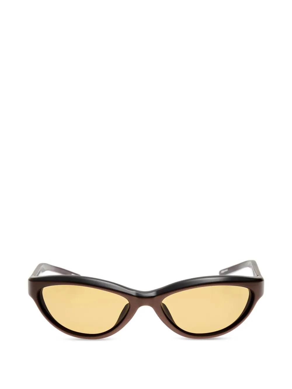 Linda Farrow cat eye-frame sunglasses - Marrone
