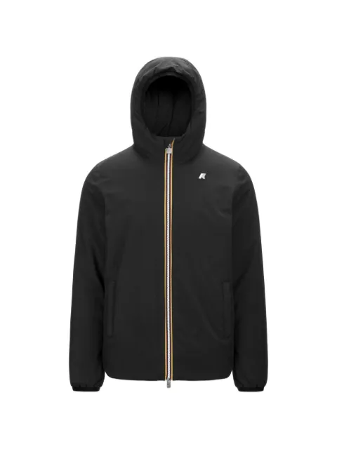 K-Way Kapuzenjacke mit Logo-Patch