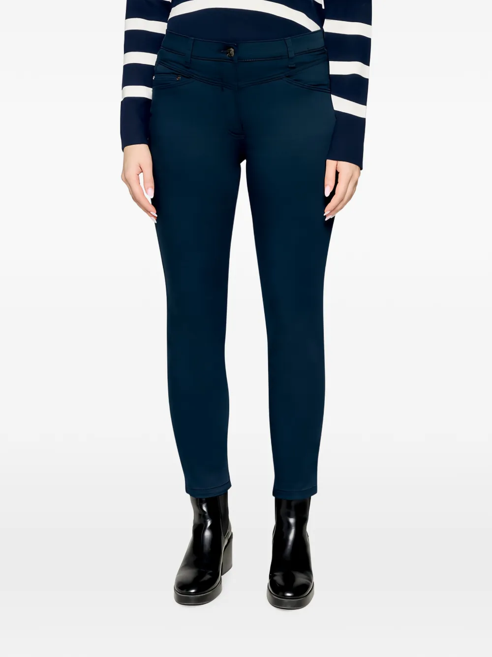 Betty Barclay Slim-fit broek Blauw