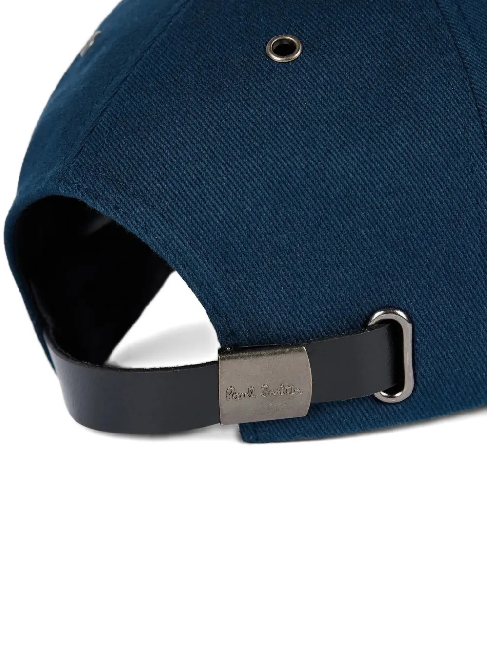 Paul Smith Signature katoenen honkbalpet met streep Blauw
