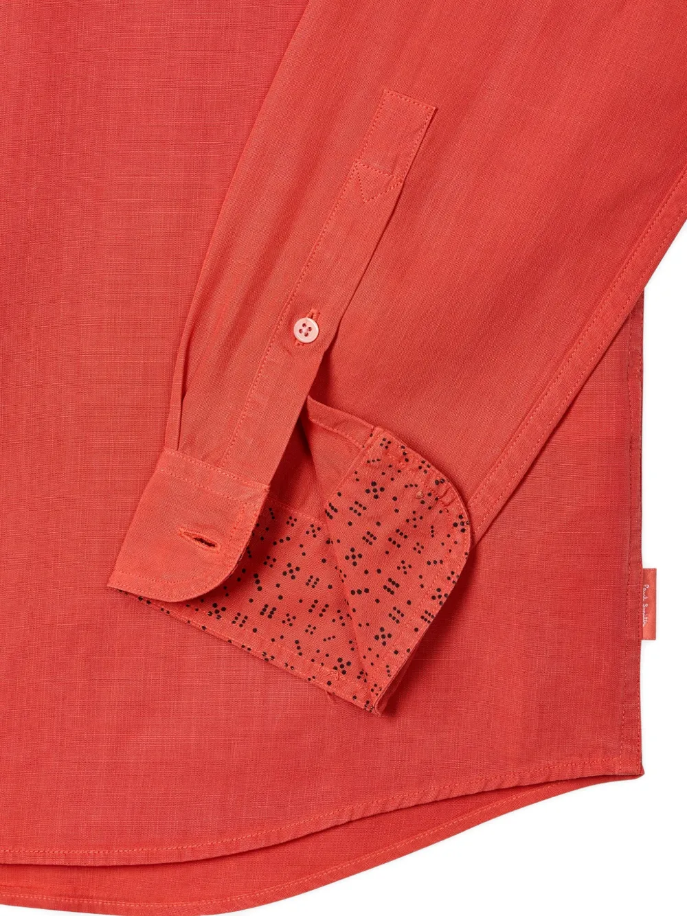  Ps Paul Smith Button-down Point-collar Shirt - Red 
