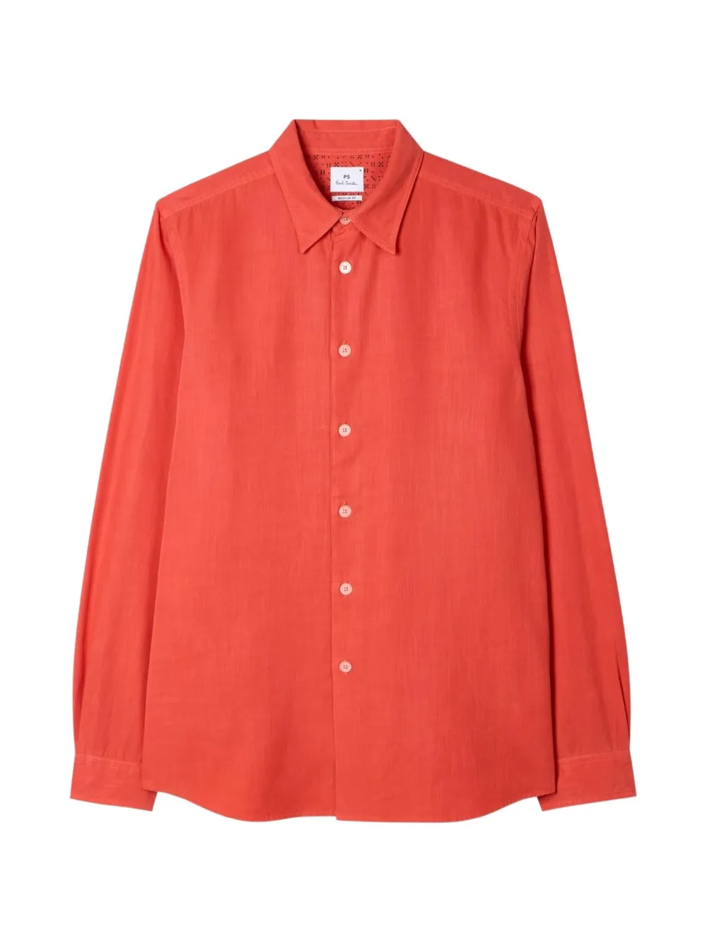 PS Paul Smith Button-down overhemd met puntkraag Rood