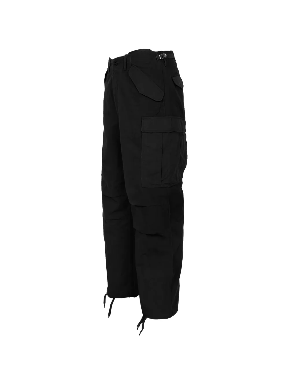 Nanamica Cargo broek met knoop Zwart