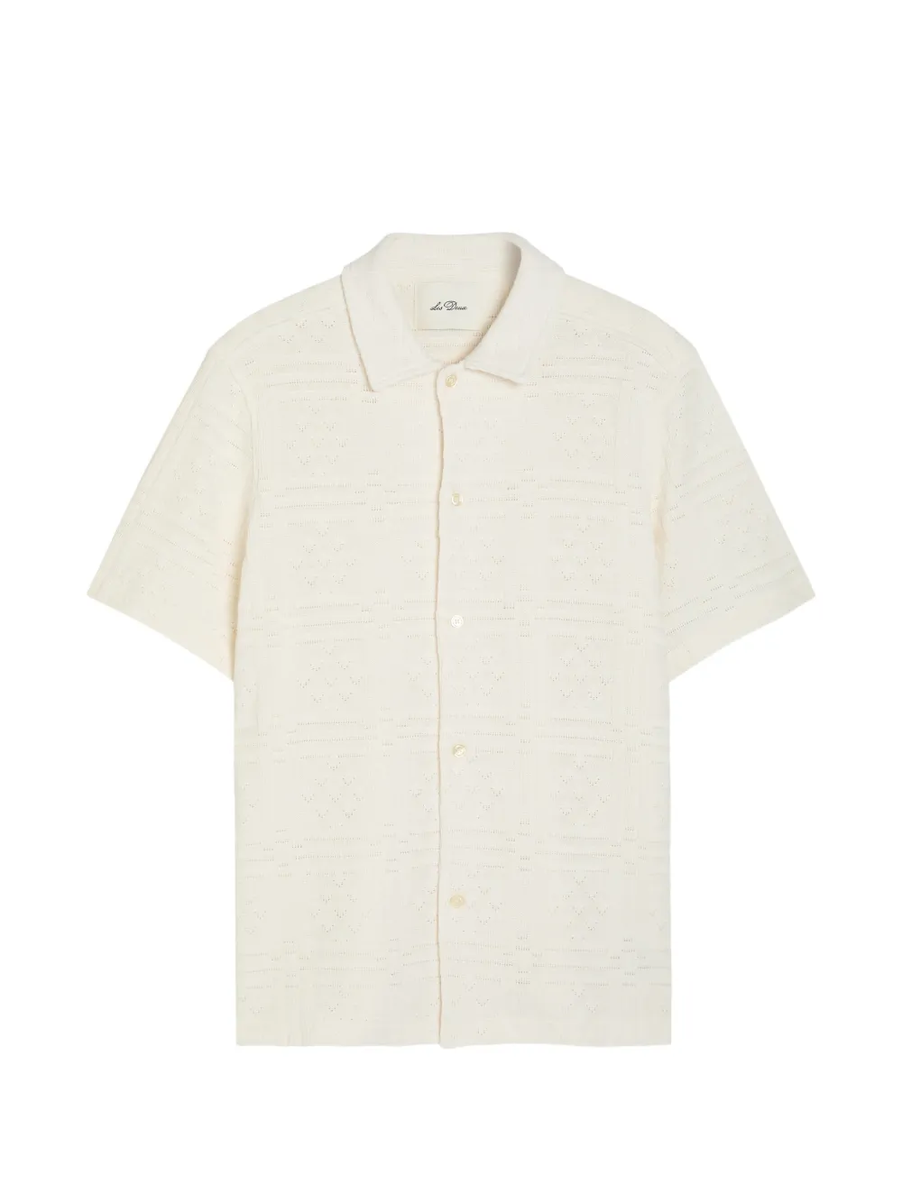 Les Deux patterned short-sleeve shirt - Toni neutri
