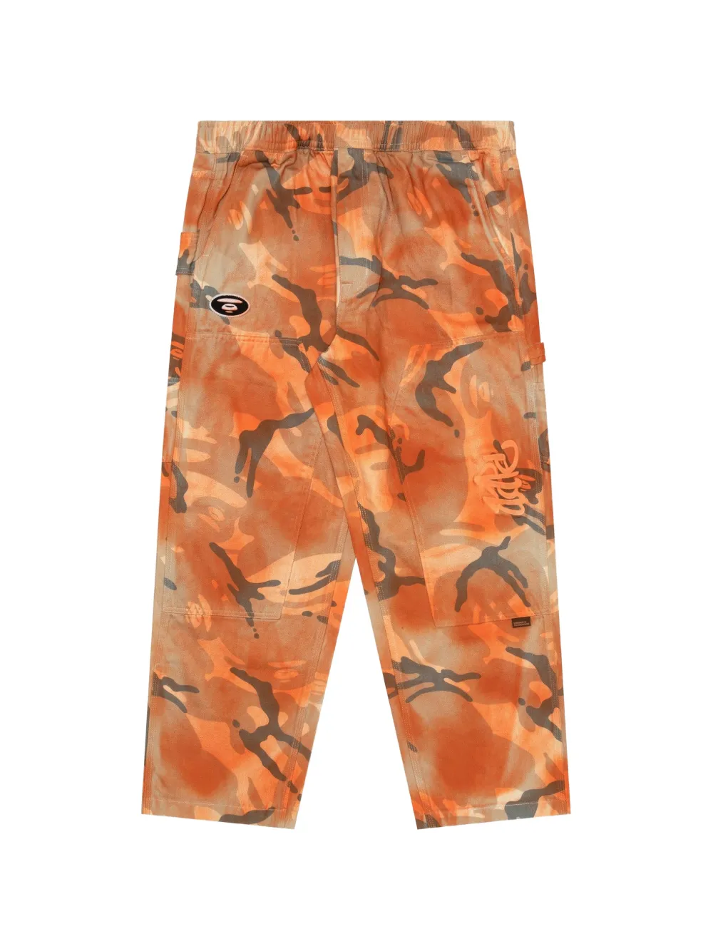 AAPE BY *A BATHING APE® elasticated-waistband trousers · M