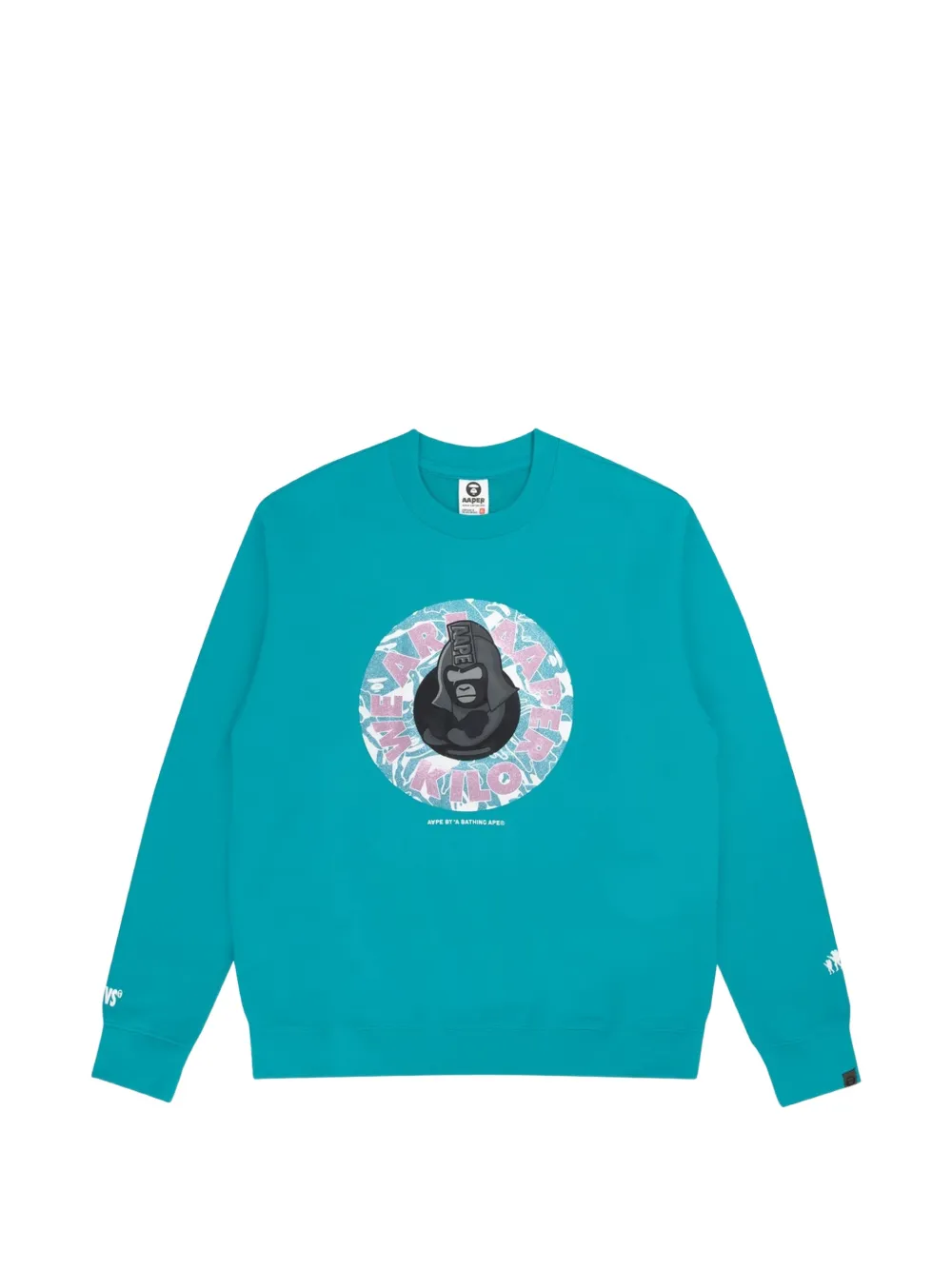 AAPE BY *A BATHING APE® graphic crew-neck sweatshirt