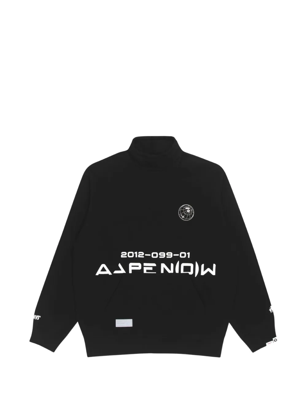 AAPE BY *A BATHING APE® Globe logo sweatshirt