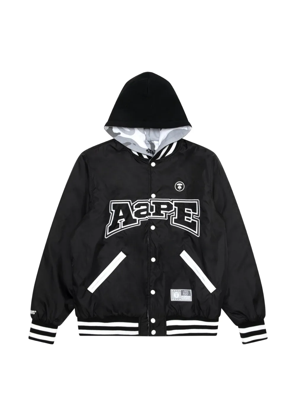AAPE BY *A BATHING APE® reversible hooded jacket