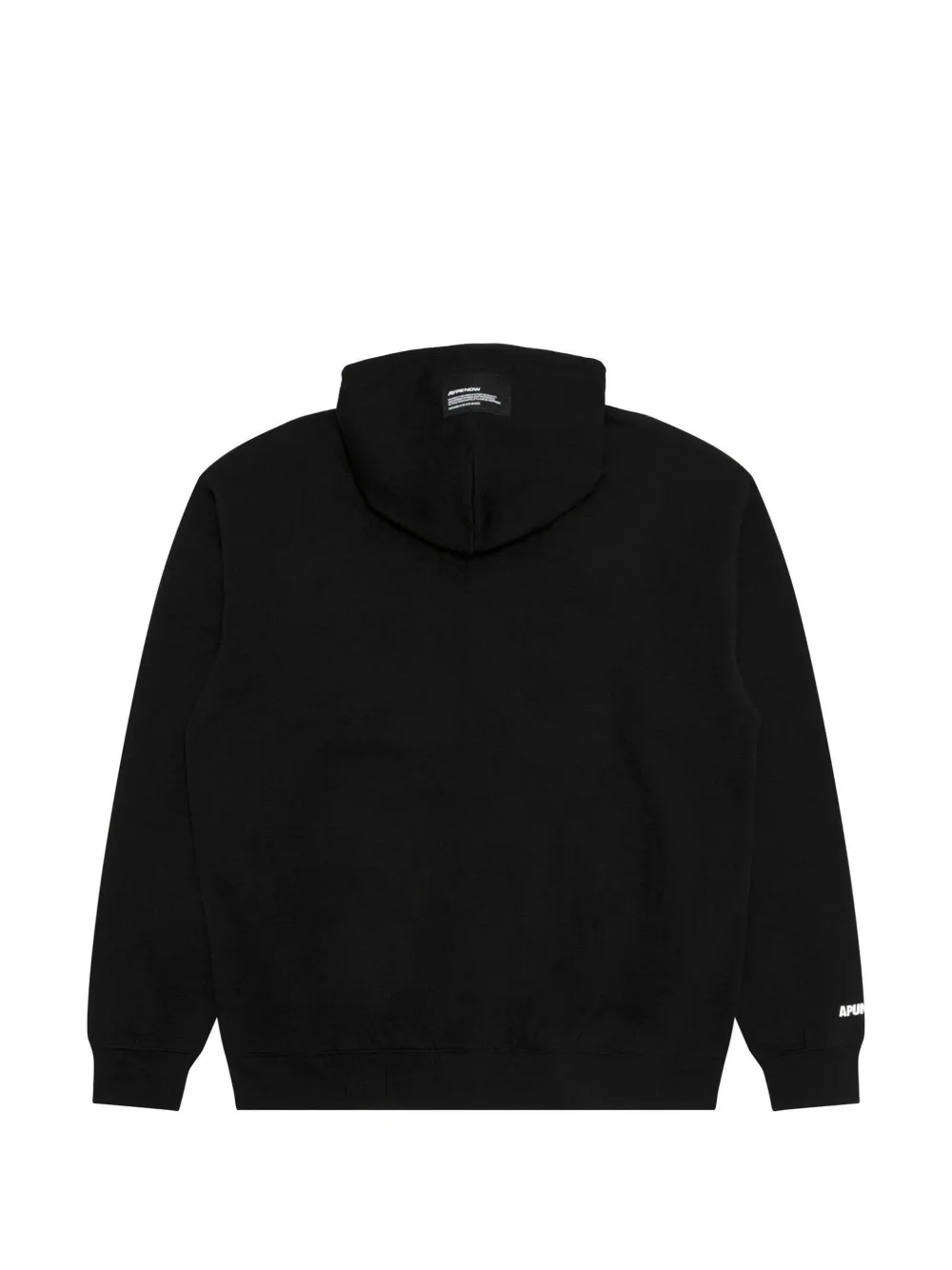 AAPE BY *A BATHING APE Heart Moonface hoodie met rits Zwart
