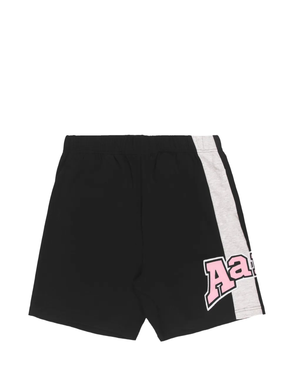 AAPE BY *A BATHING APE® logo-embroidered shorts - Black