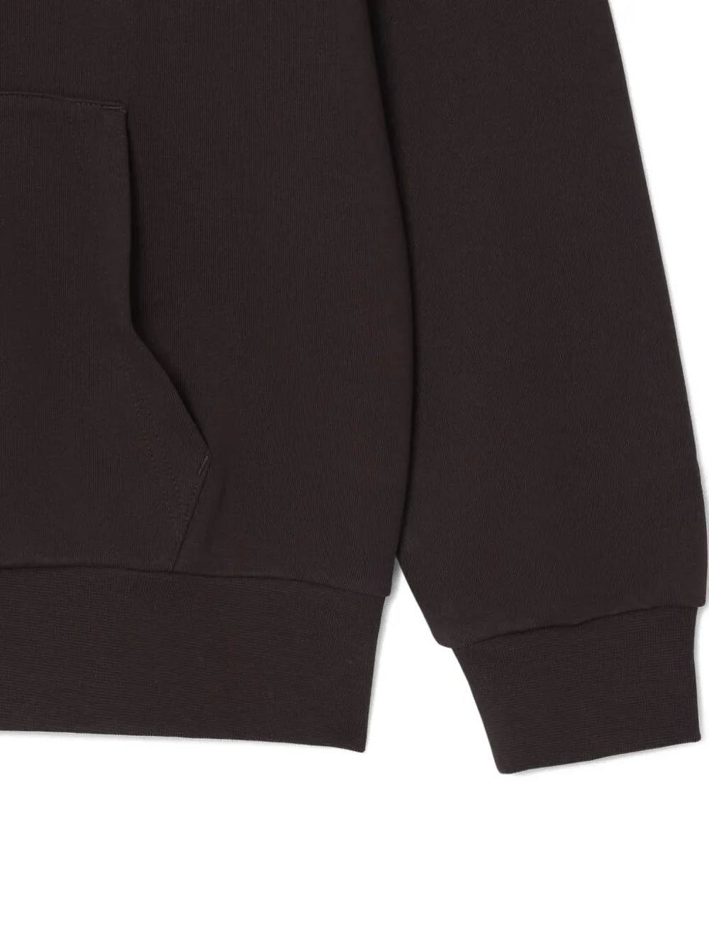 Lacoste Hoodie met rits Bruin