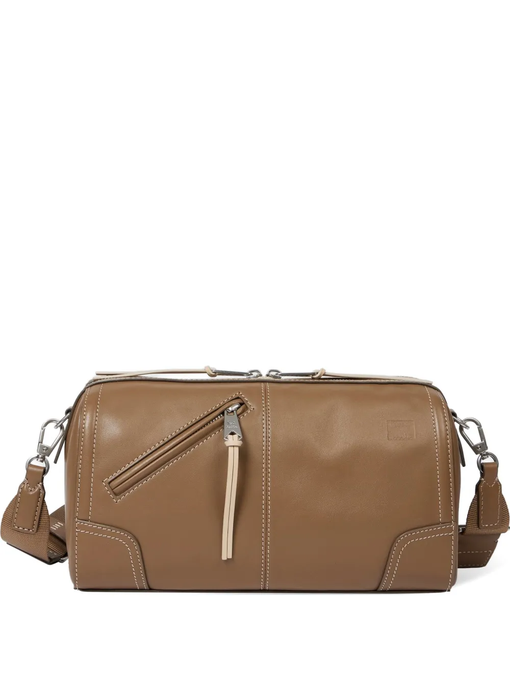 Paul Smith zip topstitch shoulder bag - Toni neutri