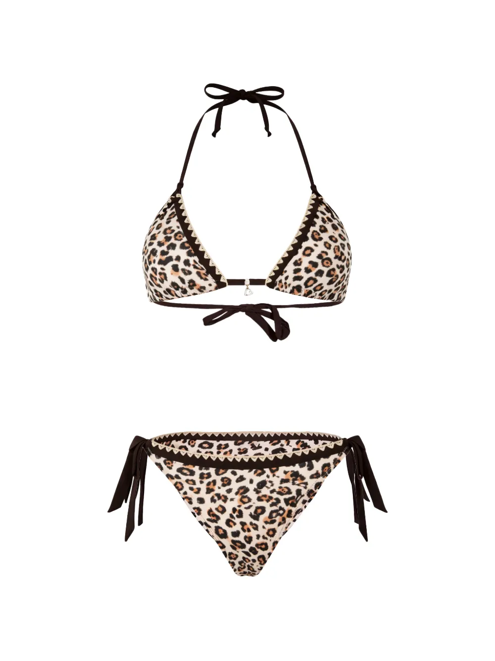 BANANA MOON leopard-print bikini - Nude