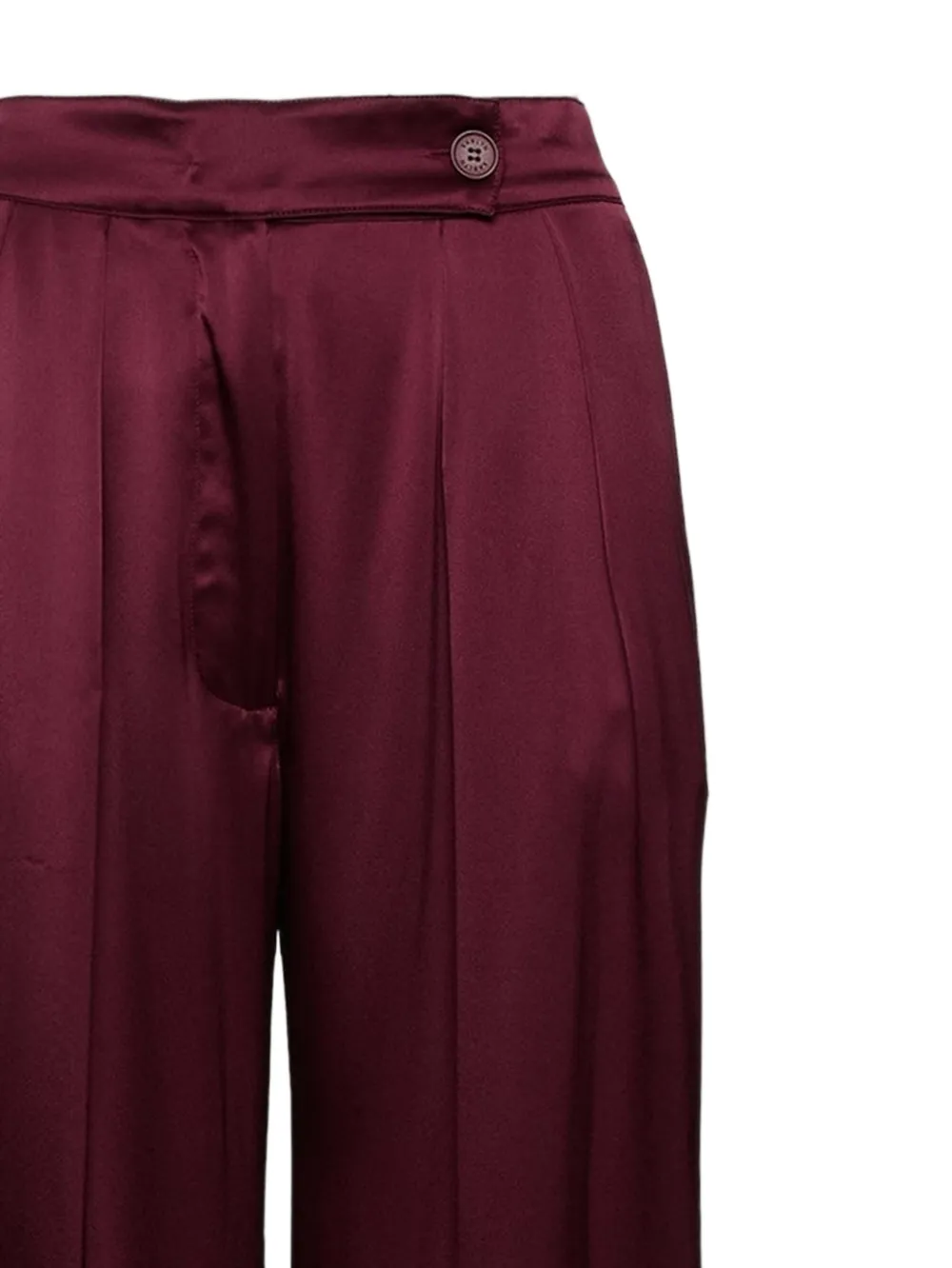  Sablyn Brooke Pleated Trousers - Red 