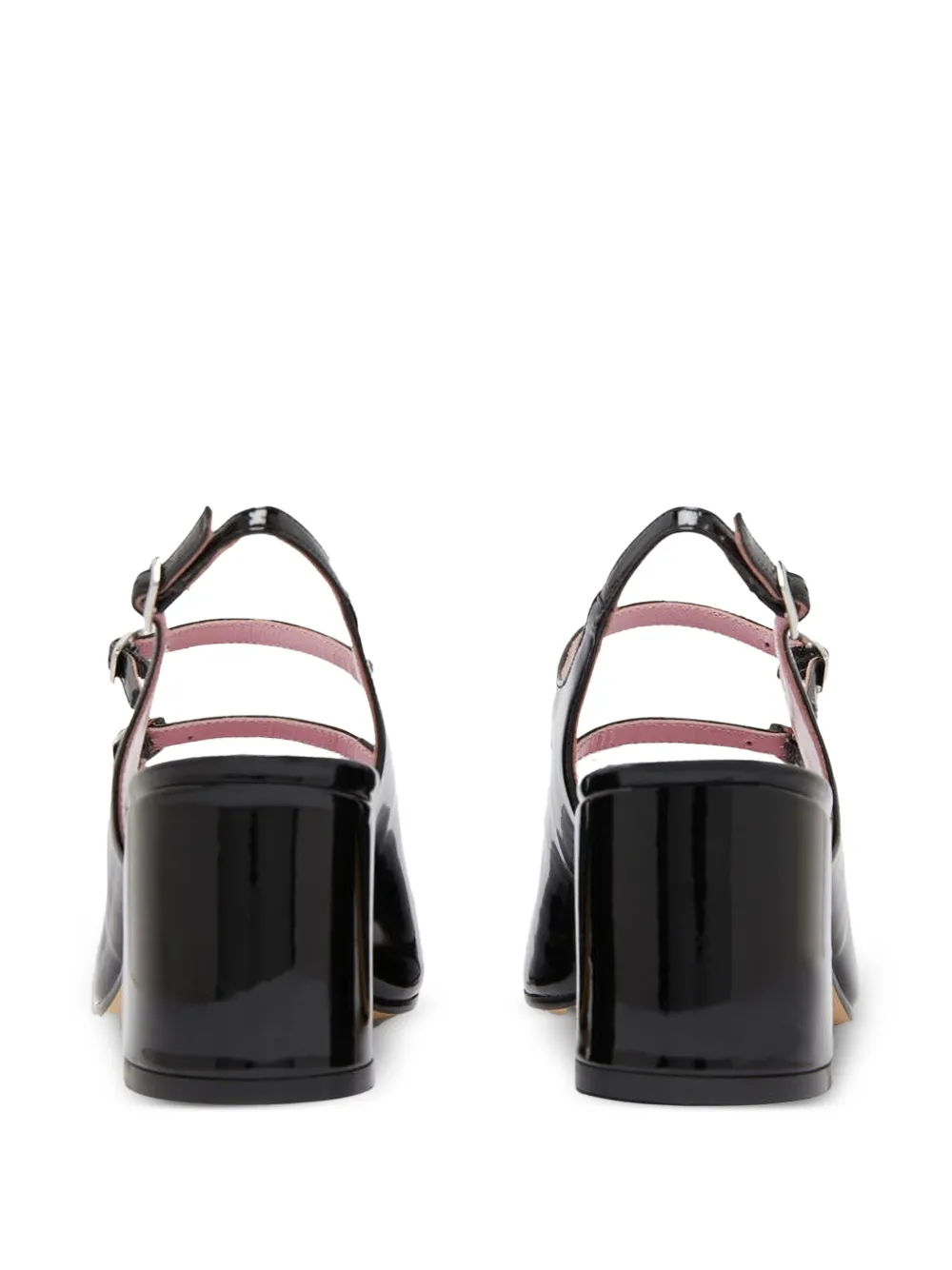 Carel Paris Banana sandalen met meerdere bandjes Zwart