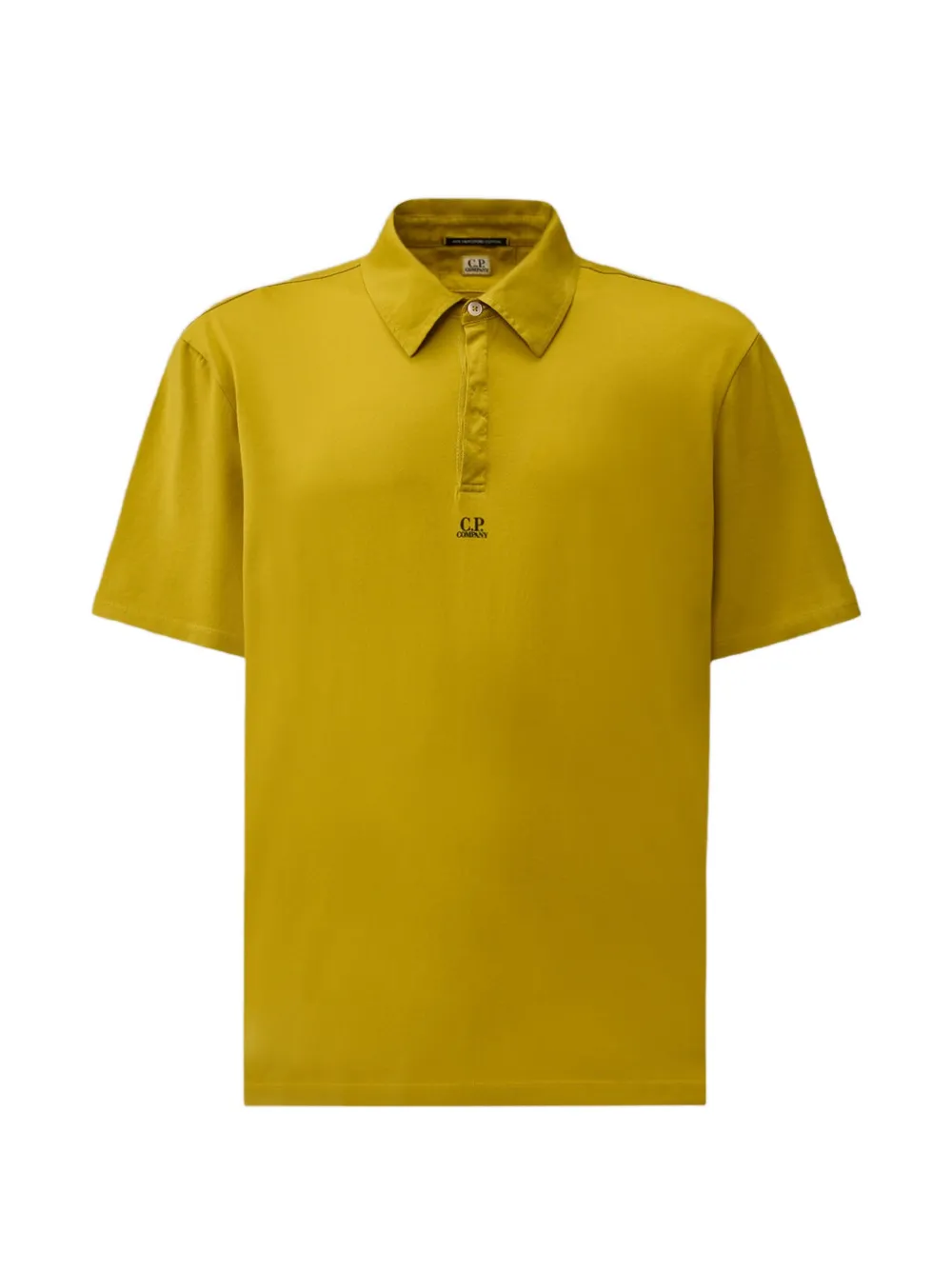 C.P. Company logo polo shirt - Giallo