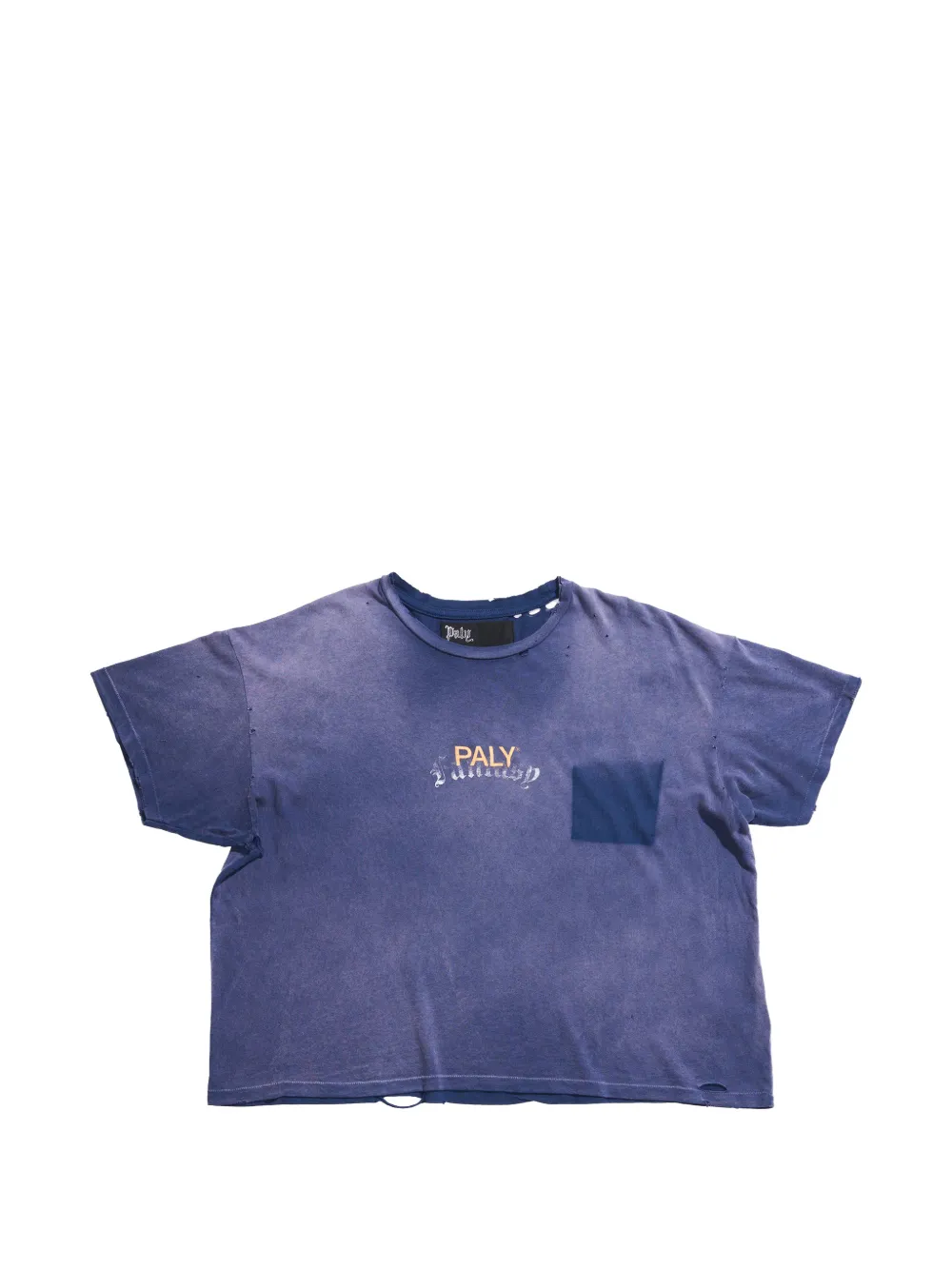 Paly Core Logo-detail T-shirt In Blue