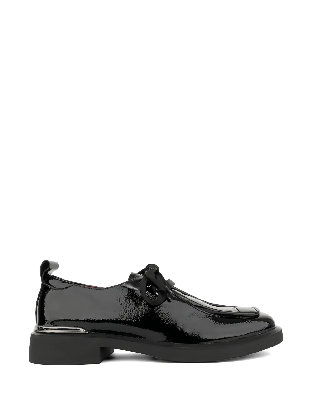 Linda Baumann Lace-up Shoes In Black