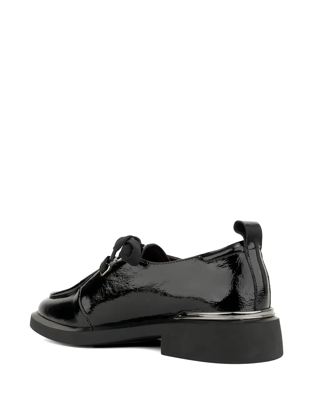 LINDA BAUMANN Veterschoenen met ronde neus Zwart