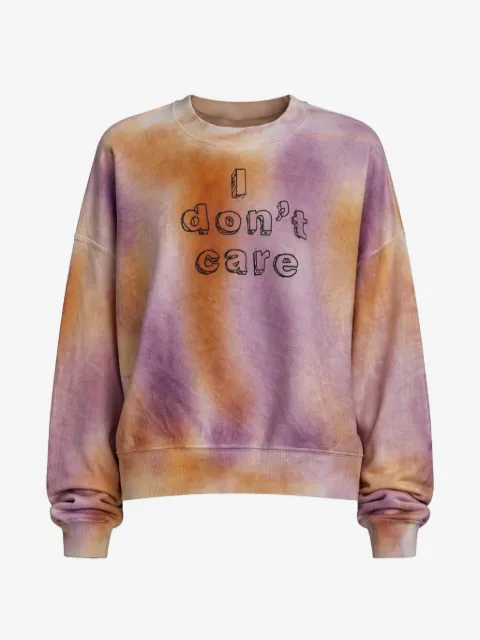 R13 sudadera con estampado tie-dye