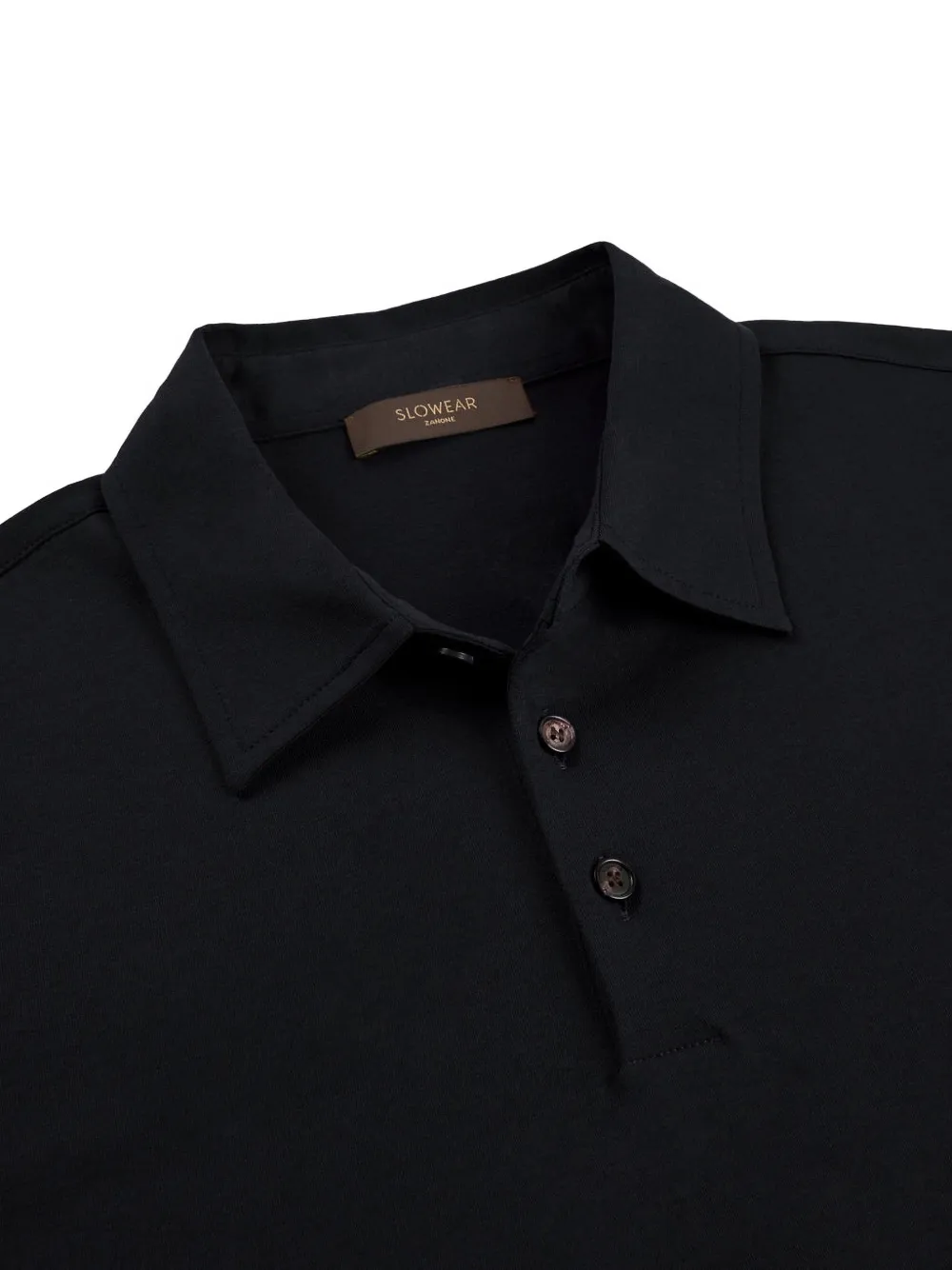 slowear Poloshirt met logo Zwart