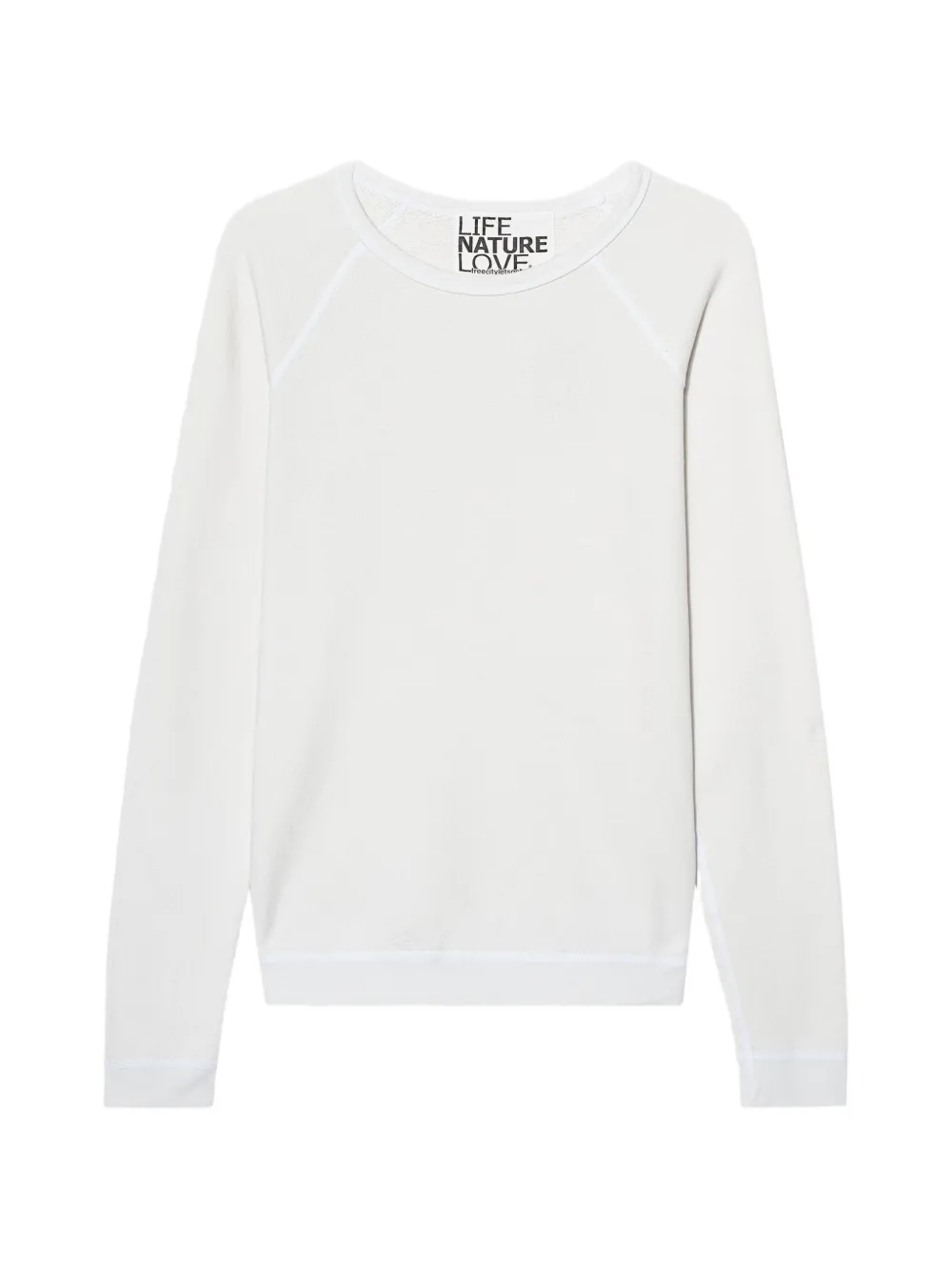 FreeCity long-sleeve sweatshirt - Bianco