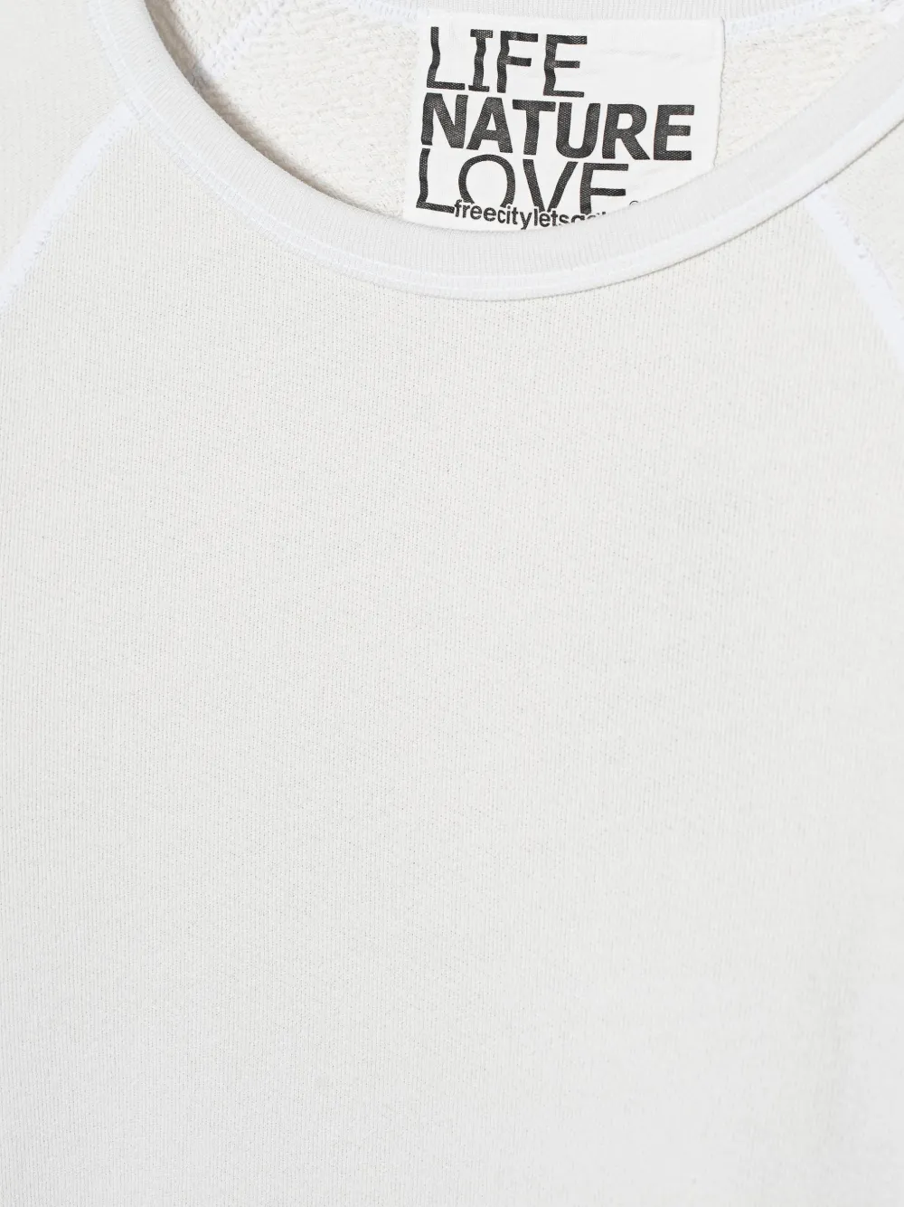  Freecity Long-sleeve Sweatshirt - White 