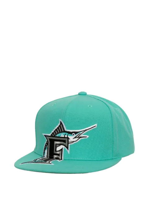 Mitchell & Ness logo cooperstown cap