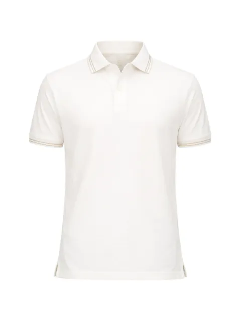 Emporio Armani rib trim polo