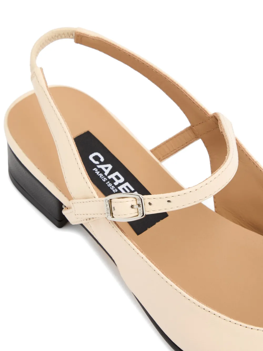 Carel Paris Oceano platte pumps Beige