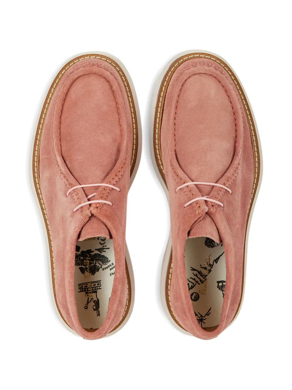 Paul Smith Connor derby schoenen Roze
