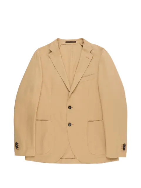 slowear button notched jacket