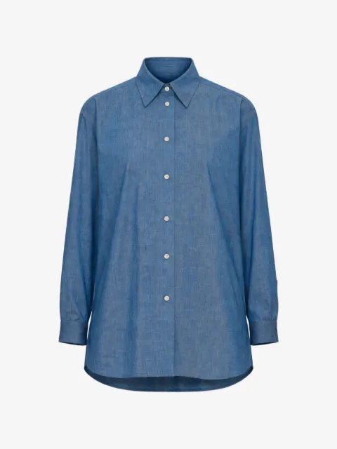 Dusan pointed-collar shirt