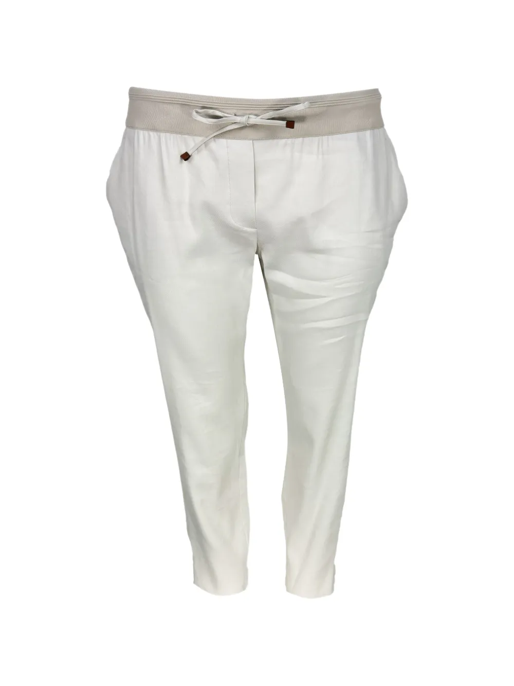 Lorena Antoniazzi drawstring trousers - Toni neutri