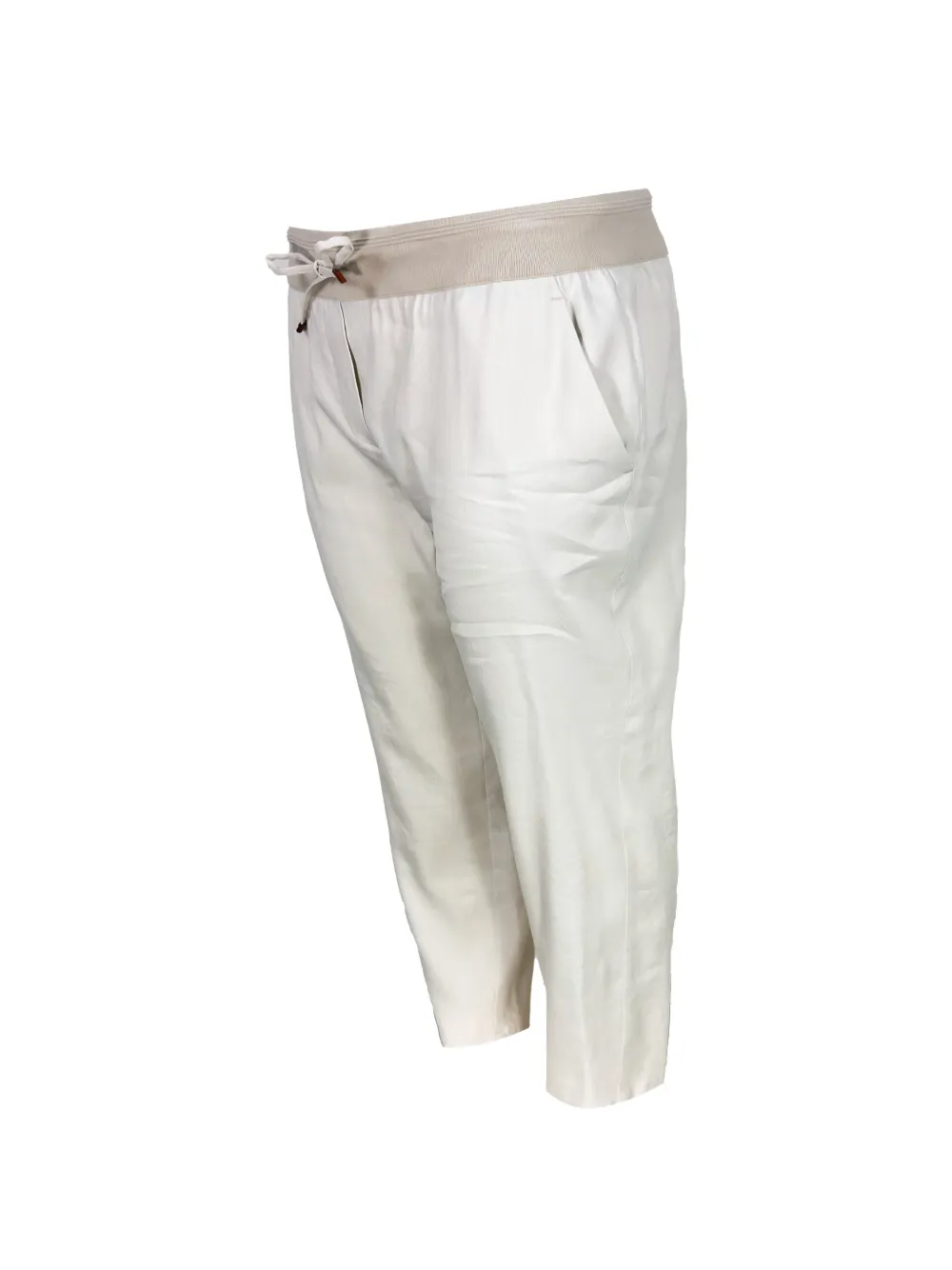  Lorena Antoniazzi Drawstring Trousers - Neutrals 