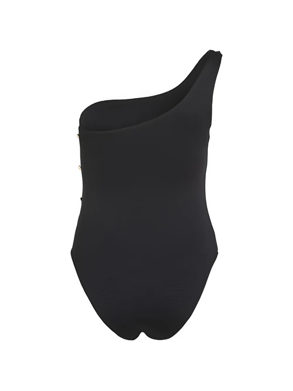  Karl Lagerfeld One-shoulder Swimsuit - Black 