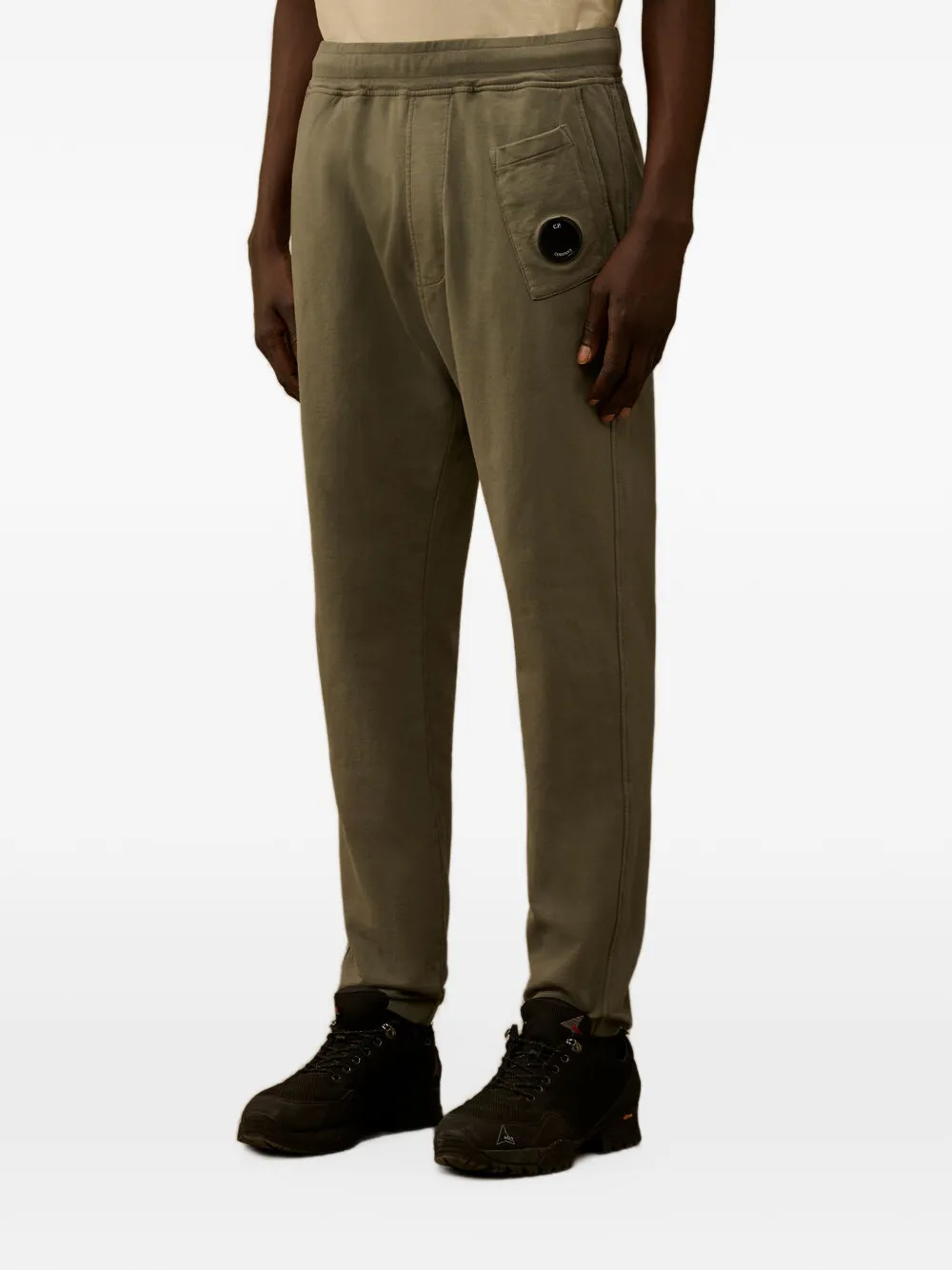 C.P. Company Fleece trainingsbroek Groen
