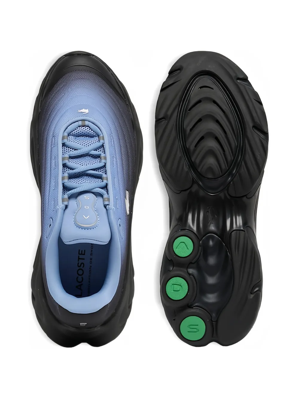 Lacoste Spinor low-top sneakers met logo Blauw