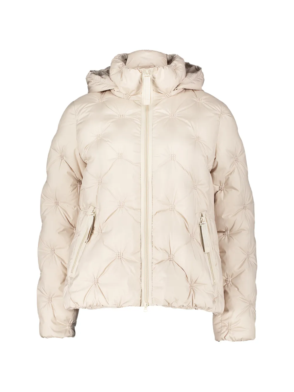 Betty Barclay quilted hooded jacket - Toni neutri