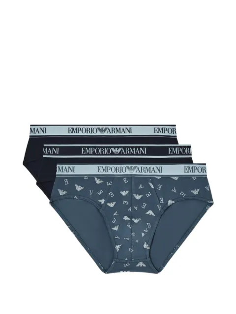 Emporio Armani calzoncillos con logo estampado